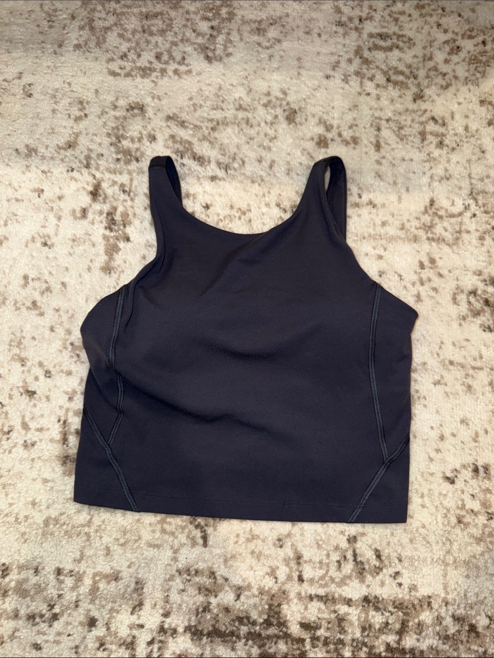 Women's Charcoal Scoop Neck Tank Top